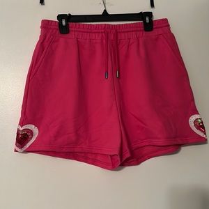 Brand New QOS Heart Shorts